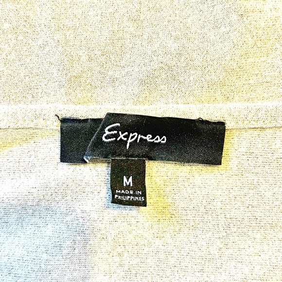 EXPRESS Women’s Spaghetti Strap Tank in Glitter Goldtone - Picture 3 of 6